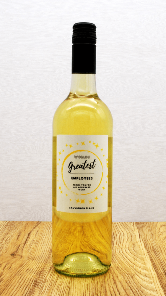 Personalised White Wine